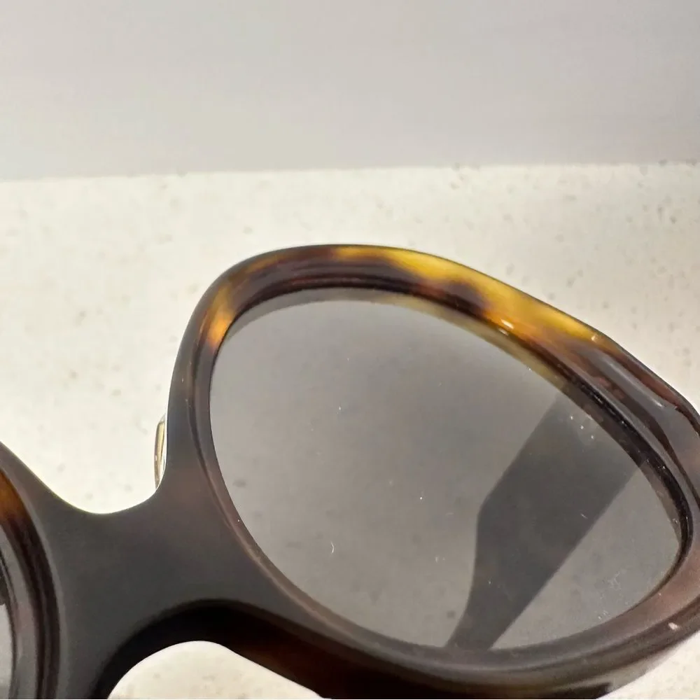 NEW LOEWE ACETATE LW 40080U 52A HAVANA GOLD AUTHENTIC SUNGLASSES 57-18